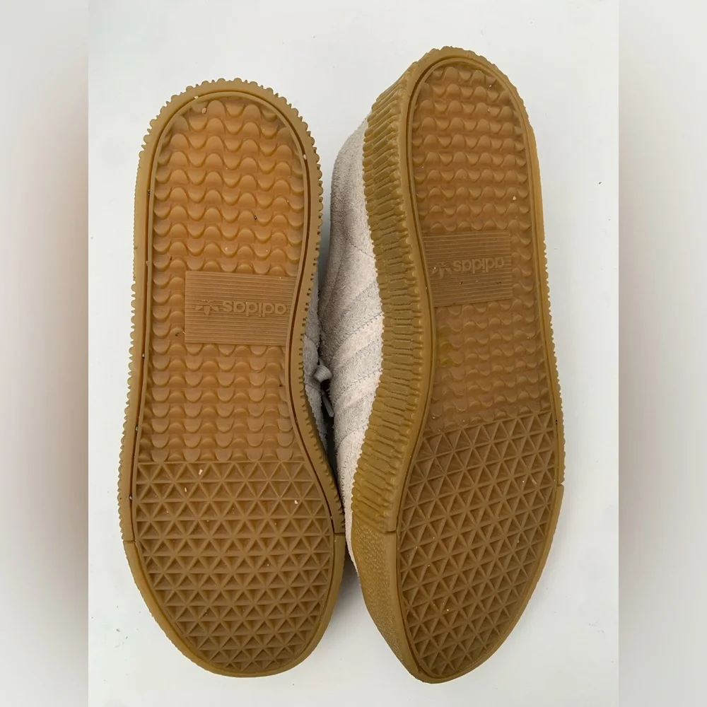 Adidas Sambarose Platforms Suede Grey Gum‎ Sneakers Size 9.5